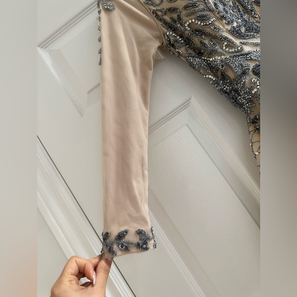 gorgeous dress worn once with alterations cost me 2000 fits size 4-6 - Picture 3 of 10